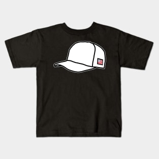 Trucker Hats White Graphic Kids T-Shirt